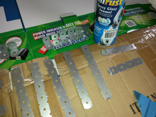 Flexible metal brackets